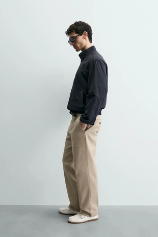 Бомбер в клетку классического кроя- Заказать в России