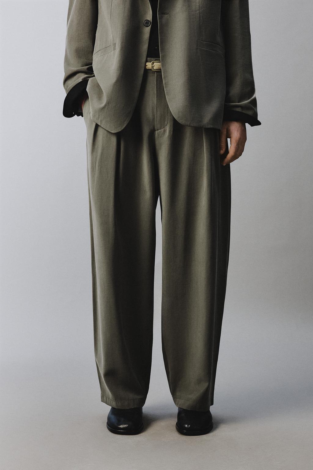 КОСТЮМНЫЕ БРЮКИ RELAXED FIT