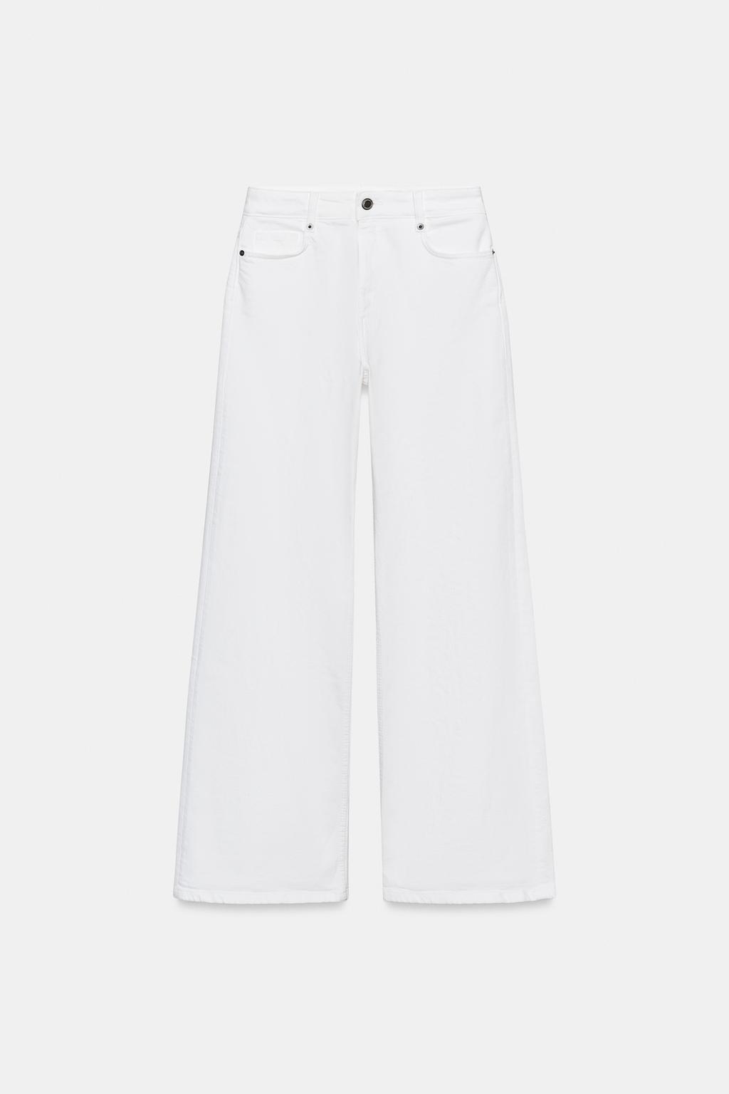 ДЖИНСЫ WIDE LEG С ВЫСОКОЙ ПОСАДКОЙ — ZW COLLECTION