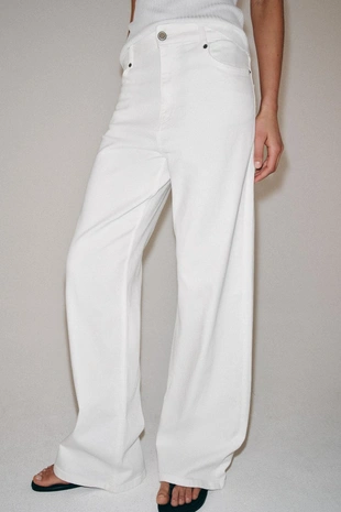 Джинсы Wide Leg с высокой посадкой — Zw Collection- Заказать в России