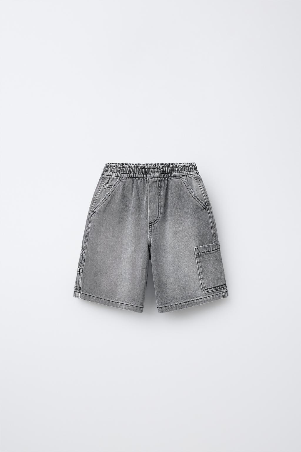ДЖИНСОВЫЕ ШОРТЫ-БЕРМУДЫ BAGGY CARPENTER