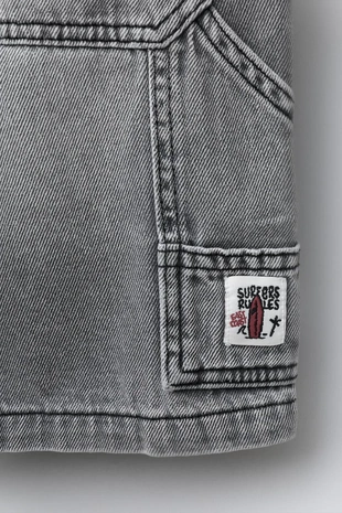 Джинсовые шорты-бермуды Baggy Carpenter