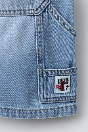 Джинсовые шорты Baggy Carpenter- Заказать в России