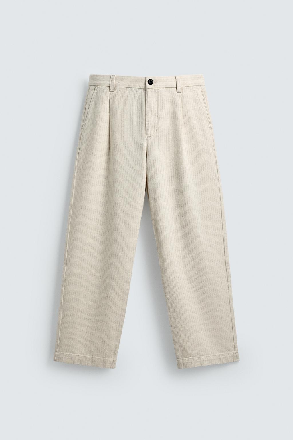 ЧИНЫ В ТОНКУЮ ПОЛОСКУ RELAXED FIT