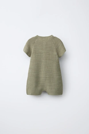 Короткий комбинезон с жемчужным узором- Заказать в России