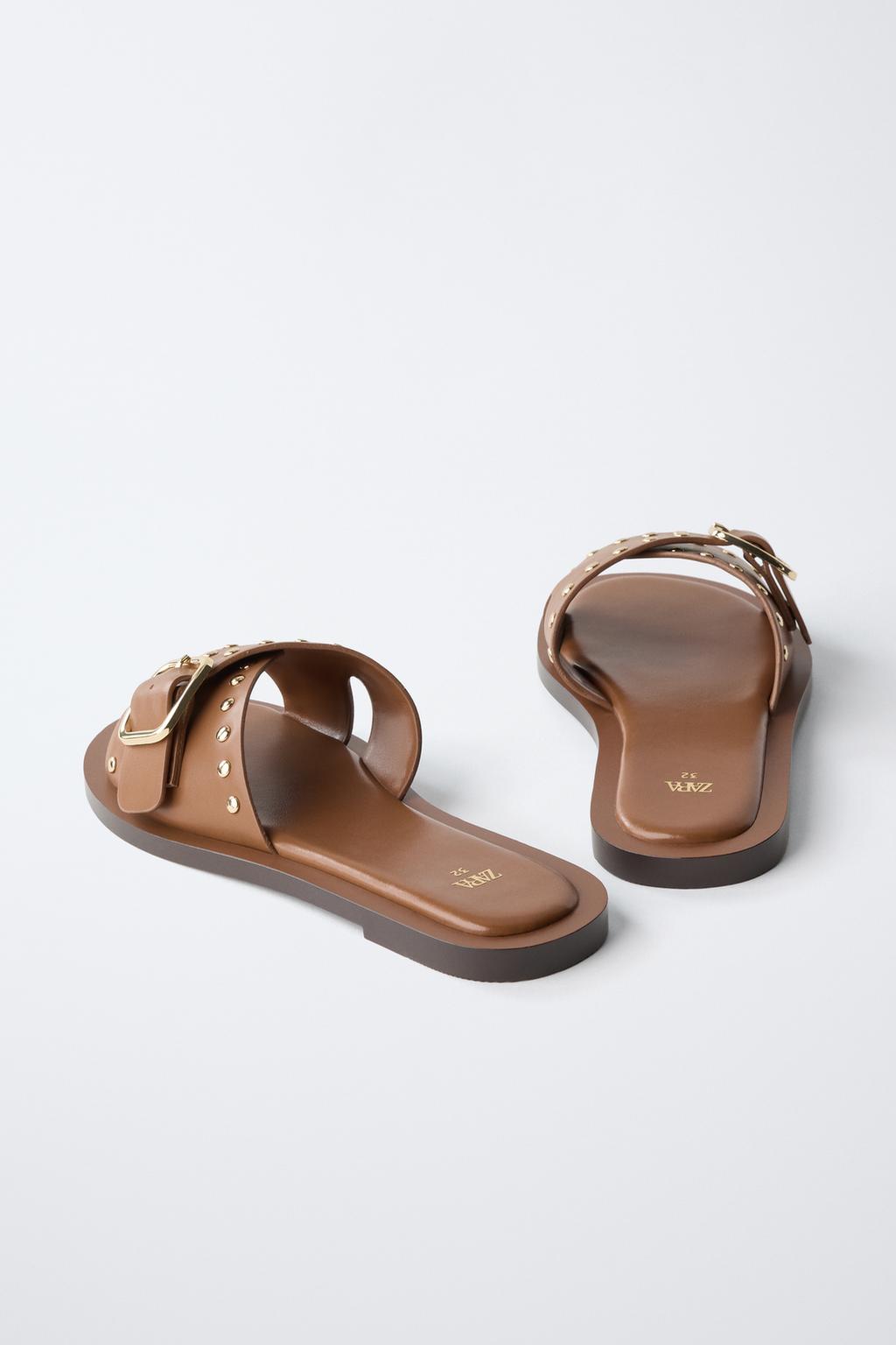 САНДАЛИИ С ЗАКЛЕПКАМИ