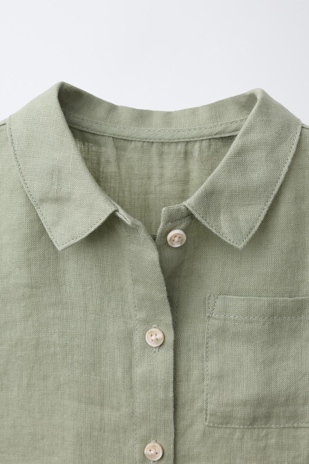 РУБАШКА ИЗ 100% ЛЬНА