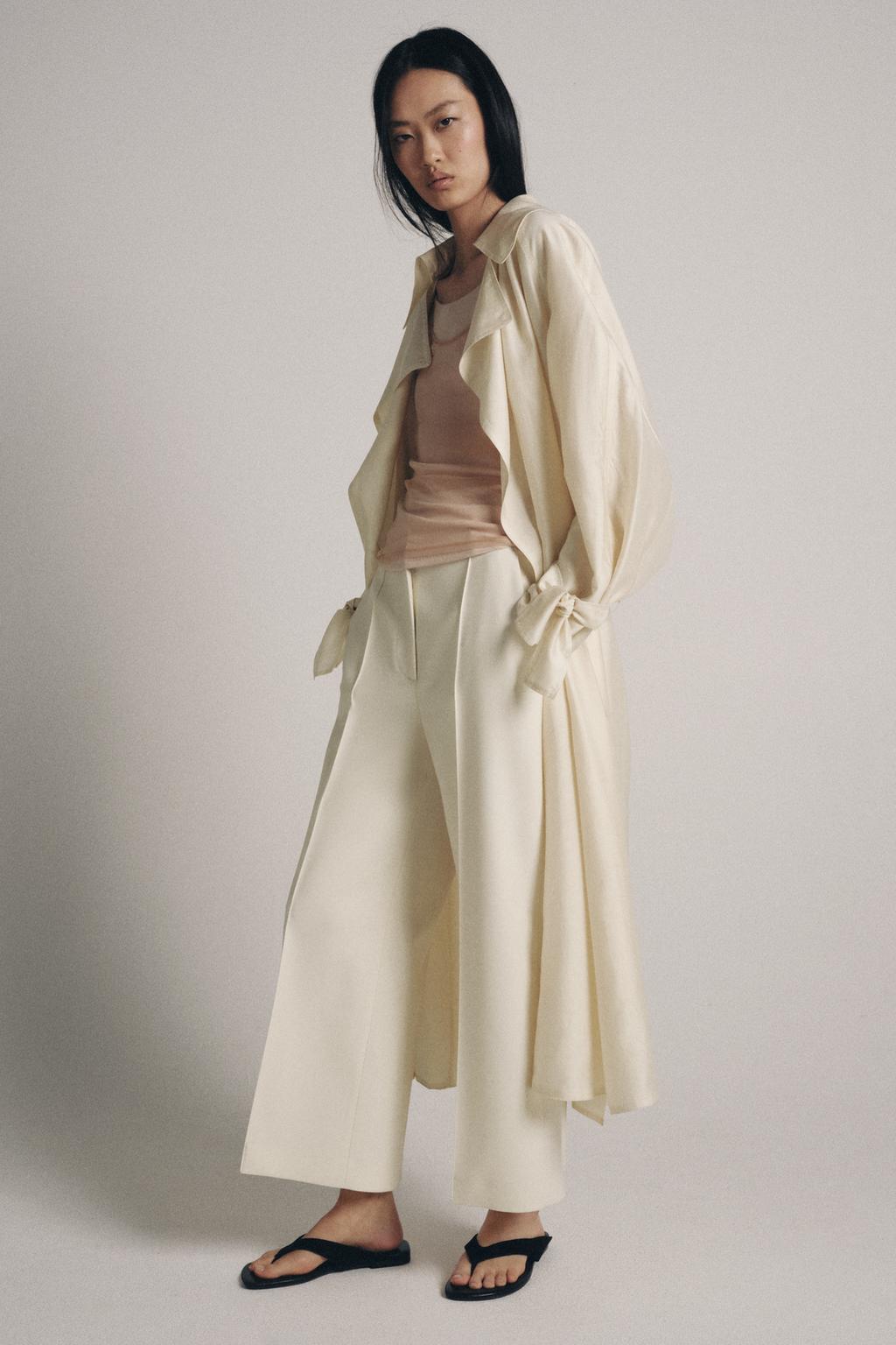 УКОРОЧЕННЫЕ БРЮКИ СО СТРЕЛКАМИ — ZW COLLECTION