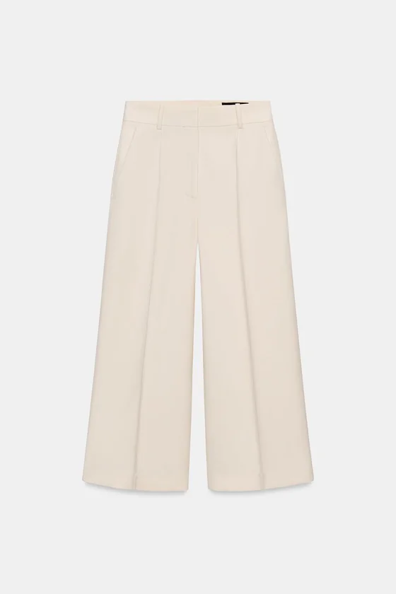 УКОРОЧЕННЫЕ БРЮКИ СО СТРЕЛКАМИ — коллекция Zara «ZW»
