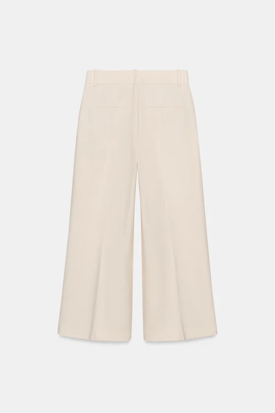 УКОРОЧЕННЫЕ БРЮКИ СО СТРЕЛКАМИ — коллекция Zara «ZW»