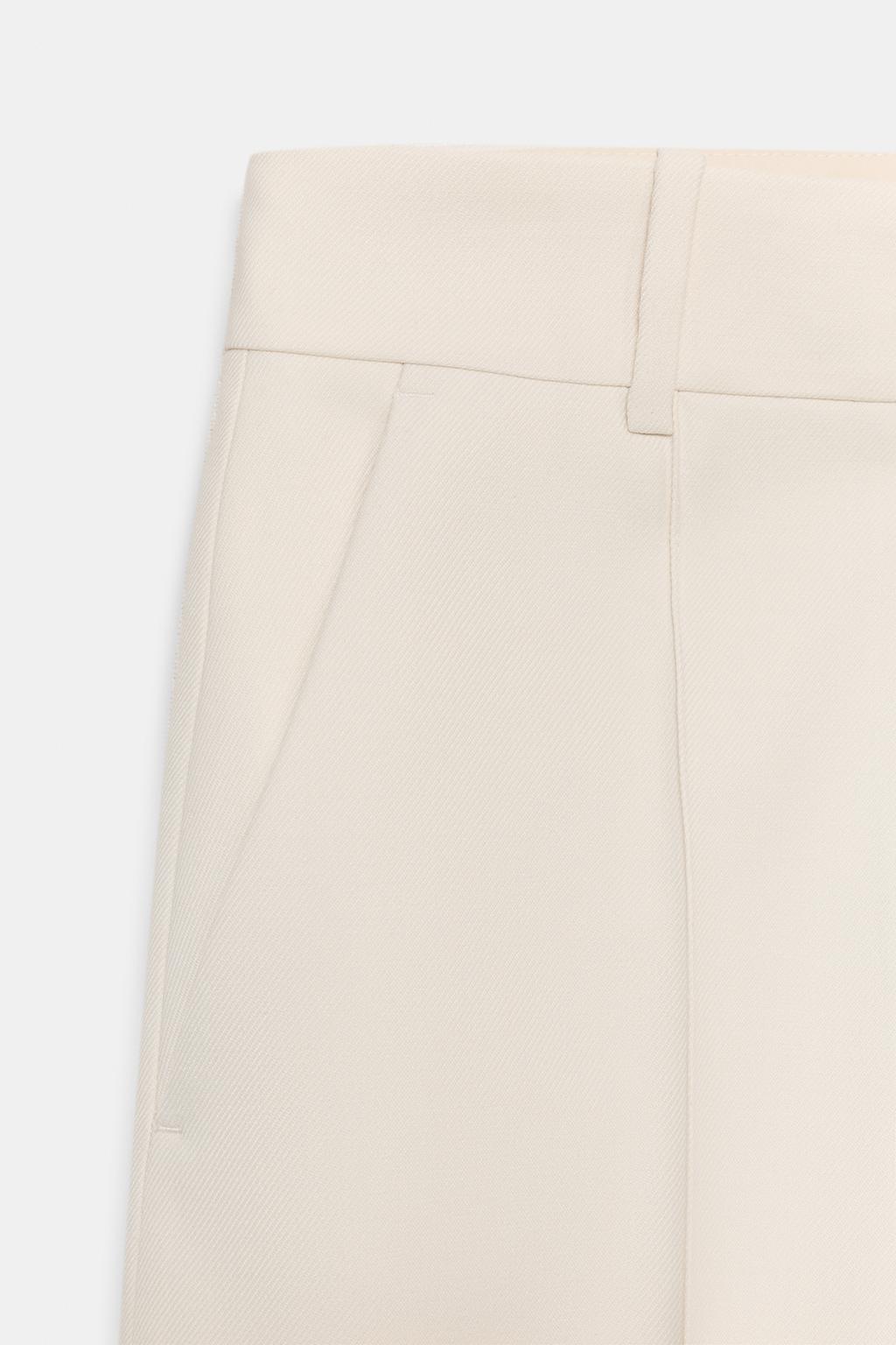 УКОРОЧЕННЫЕ БРЮКИ СО СТРЕЛКАМИ — ZW COLLECTION