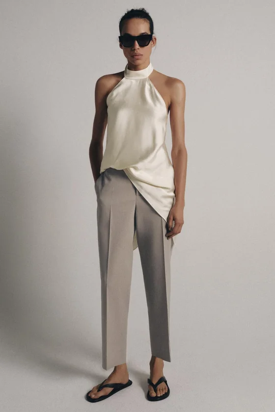 УКОРОЧЕННЫЕ БРЮКИ — коллекция Zara «ZW»