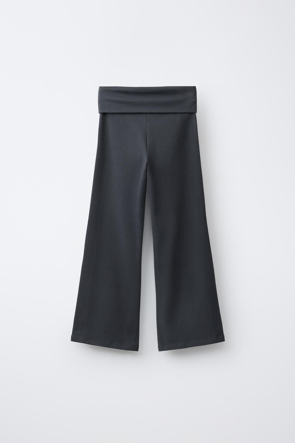 РАСКЛЕШЕННЫЕ ЛЕГИНСЫ С ЛАМПАСАМИ