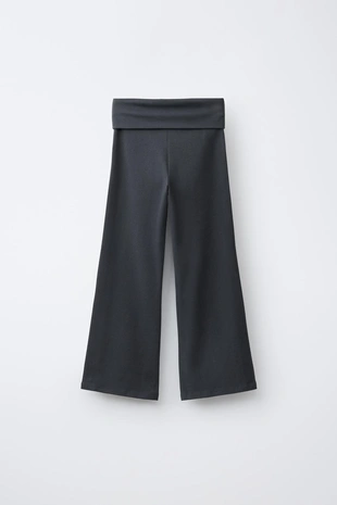 Расклешенные легинсы с лампасами- Заказать в России