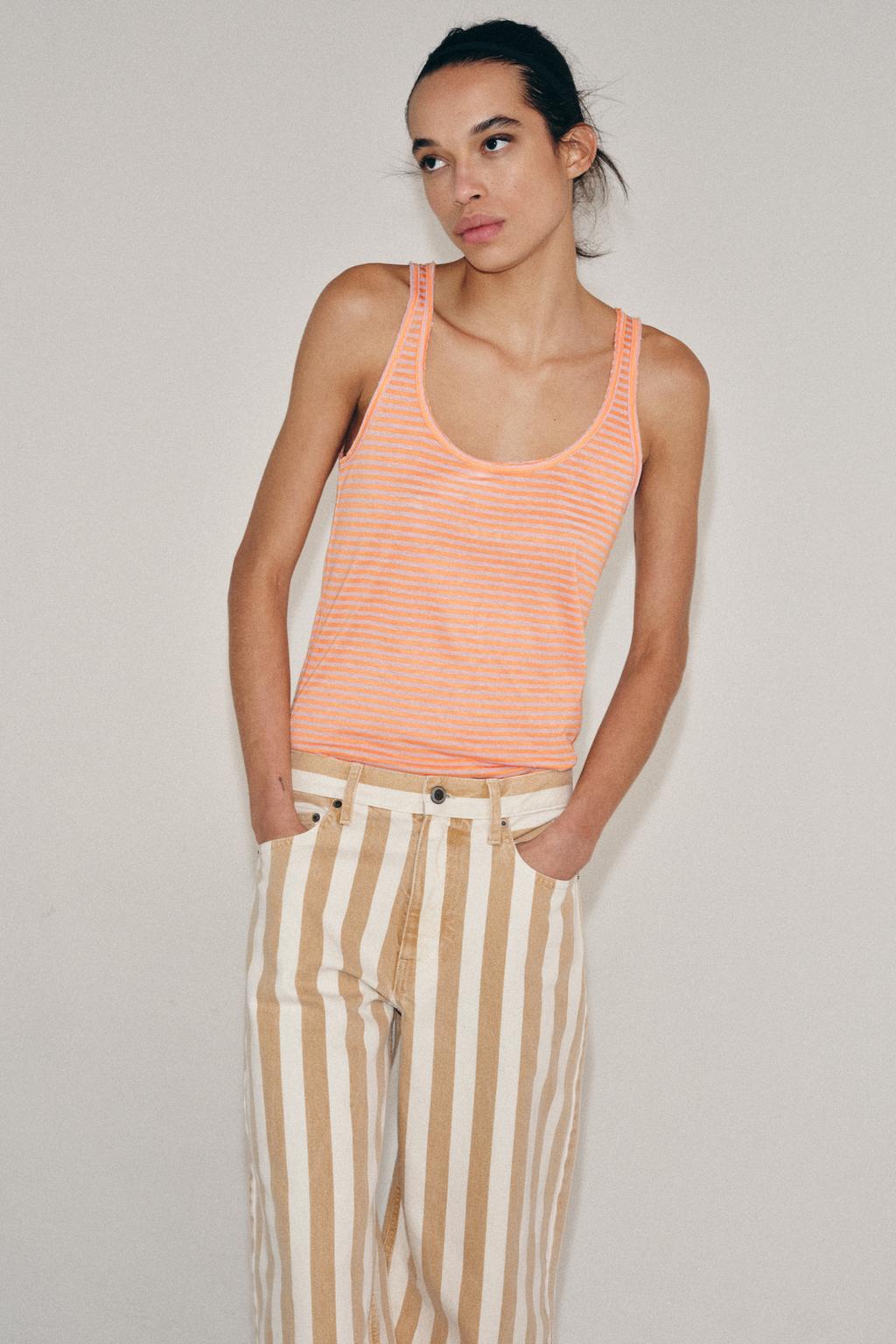 ФУТБОЛКА В СТИЛЕ РУСТИК В ПОЛОСКУ