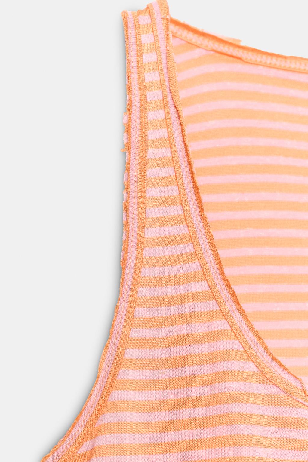 ФУТБОЛКА В СТИЛЕ РУСТИК В ПОЛОСКУ