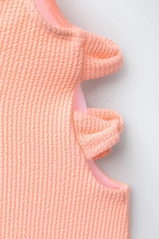 6–14 лет/ слитный купальник с вырезами и бантами- Заказать в России