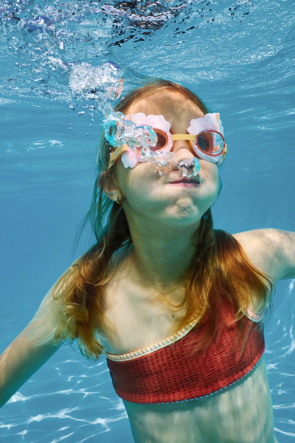 6-14 ЛЕТ/ БИКИНИ ИЗ ЖАТОЙ ТКАНИ С КОНТРАСТНЫМИ ДЕТАЛЯМИ