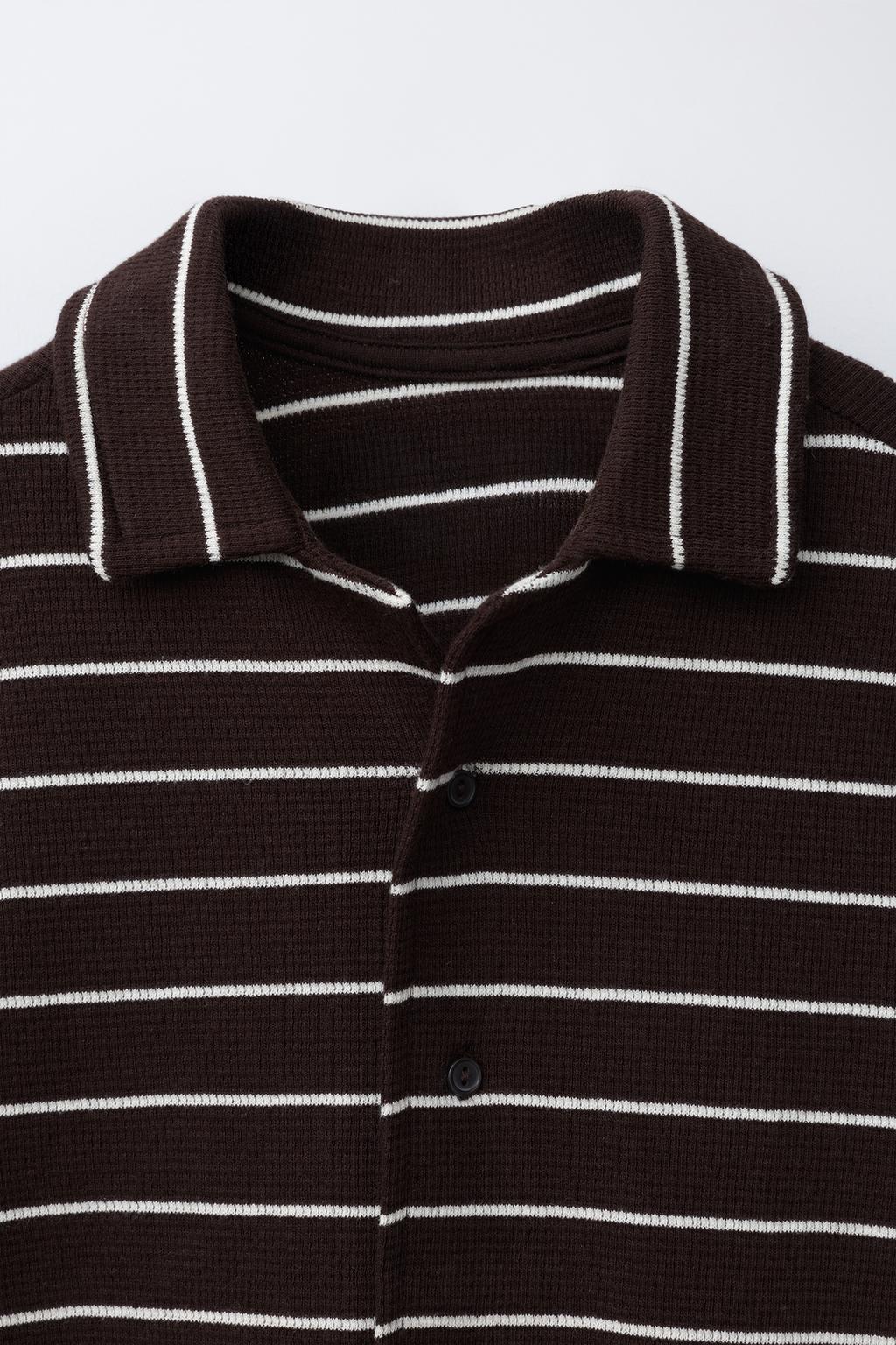 КОМПЛЕКТ ИЗ РУБАШКИ И ШОРТОВ В ПОЛОСКУ