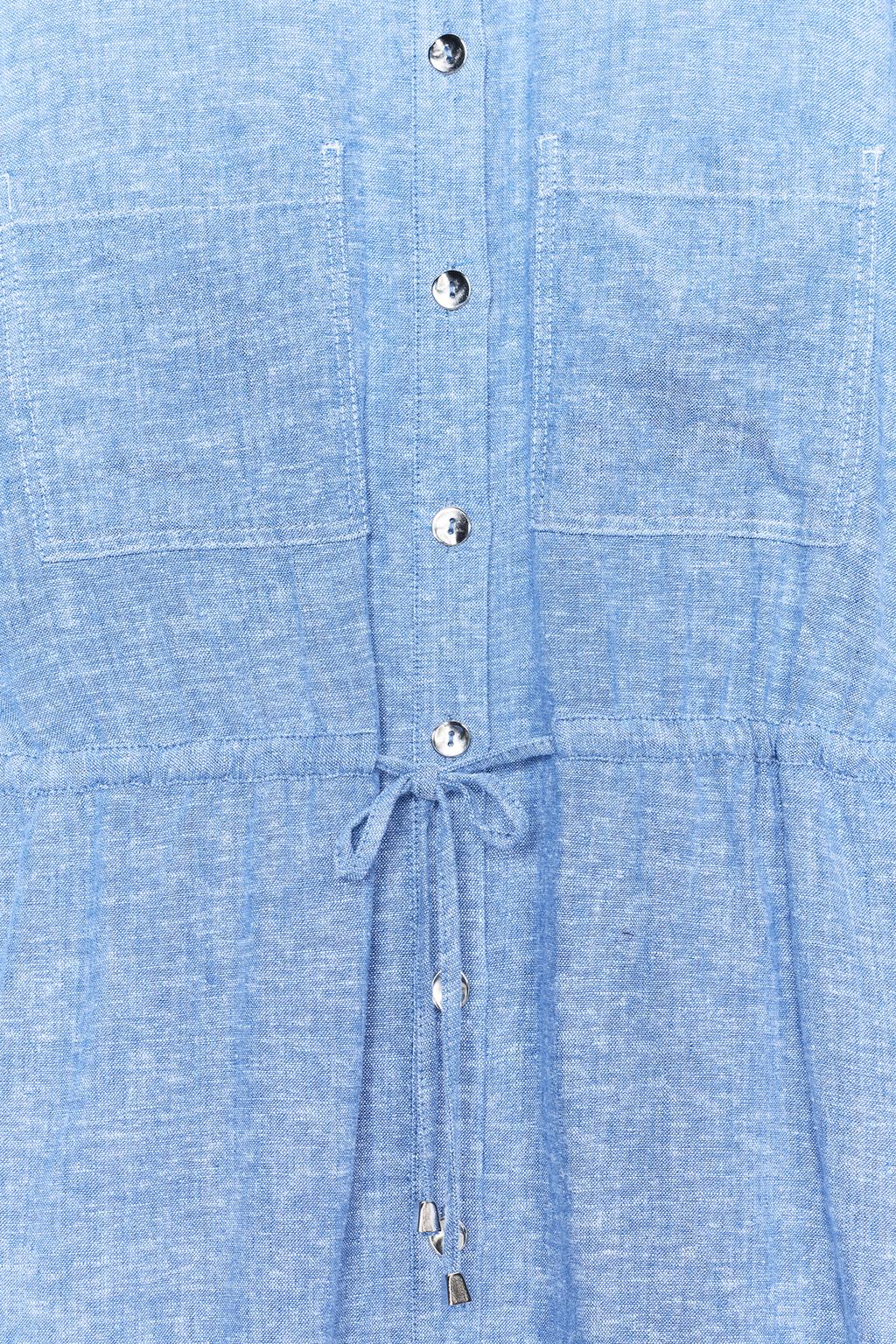 РУБАШКА САФАРИ ИЗ ЛЬНА