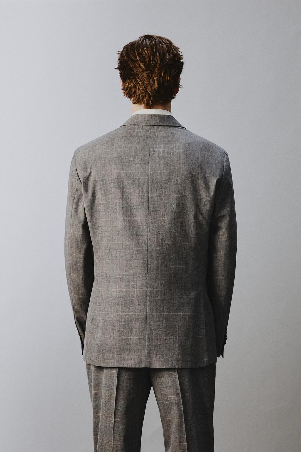 ПИДЖАК КОСТЮМНЫЙ В КЛЕТКУ