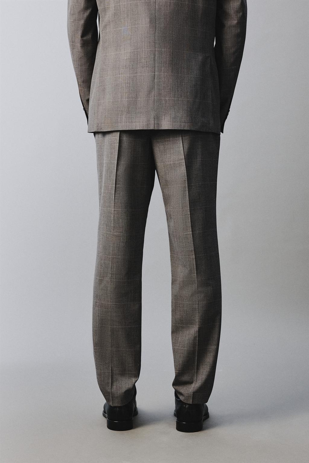 КОСТЮМНЫЕ БРЮКИ В КЛЕТКУ