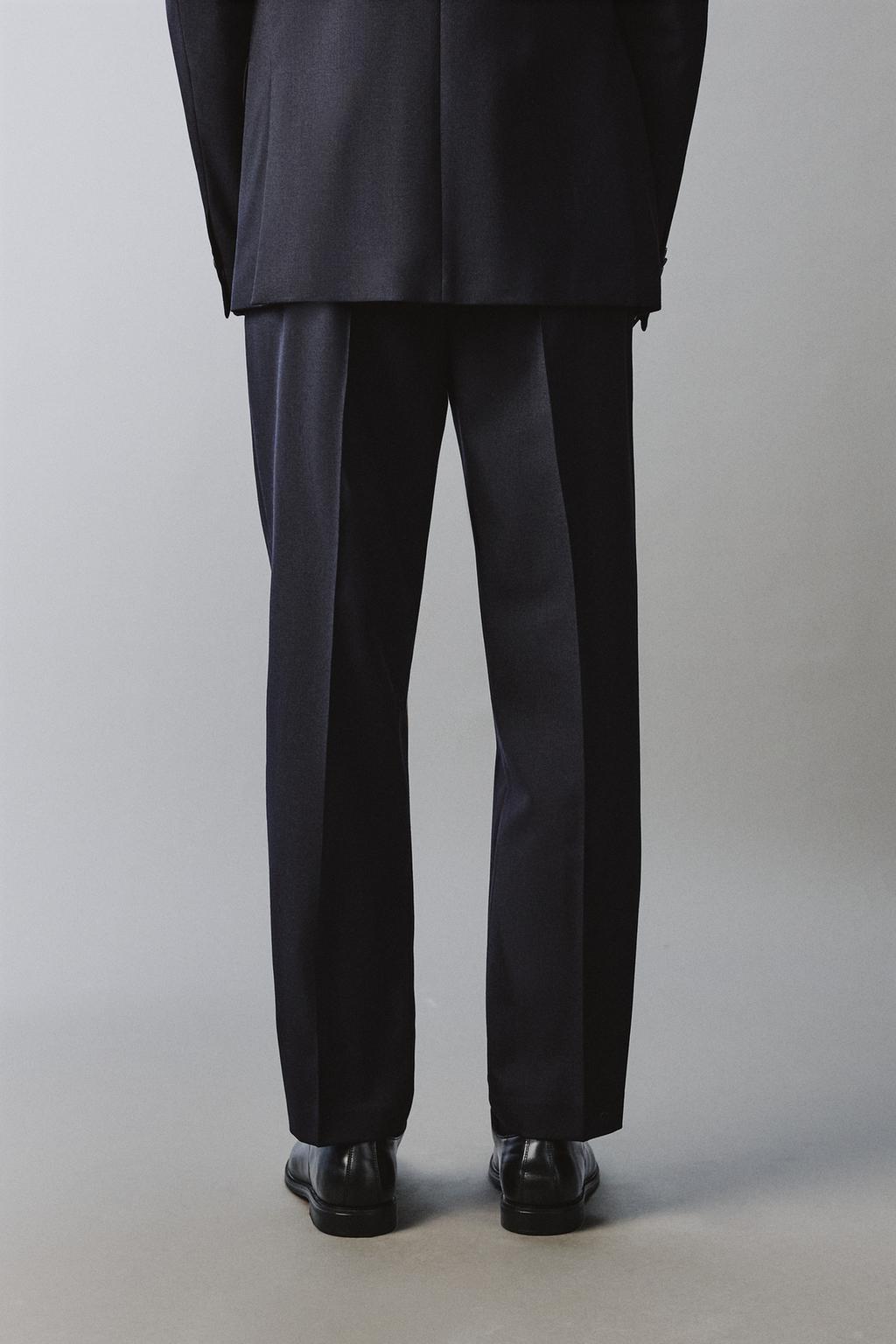 КОСТЮМНЫЕ БРЮКИ ИЗ 100% ШЕРСТИ