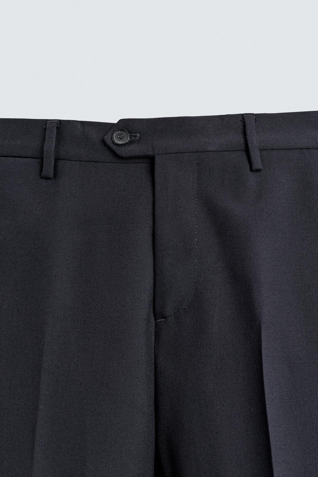 КОСТЮМНЫЕ БРЮКИ ИЗ 100% ШЕРСТИ