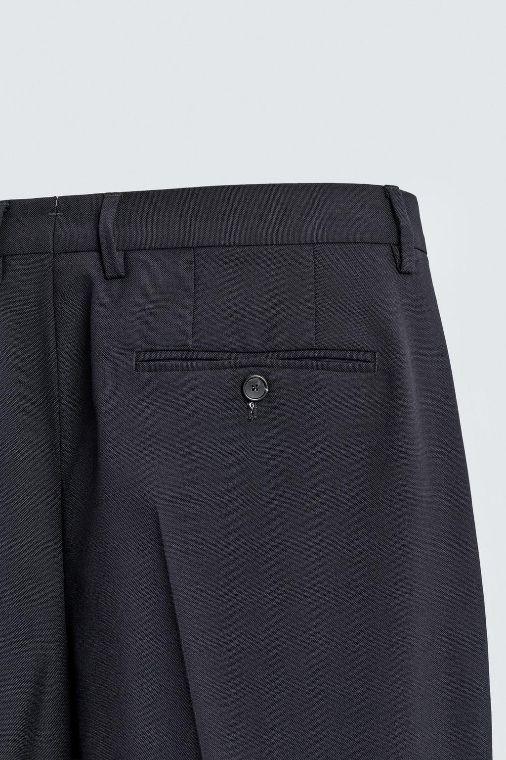 КОСТЮМНЫЕ БРЮКИ ИЗ 100% ШЕРСТИ