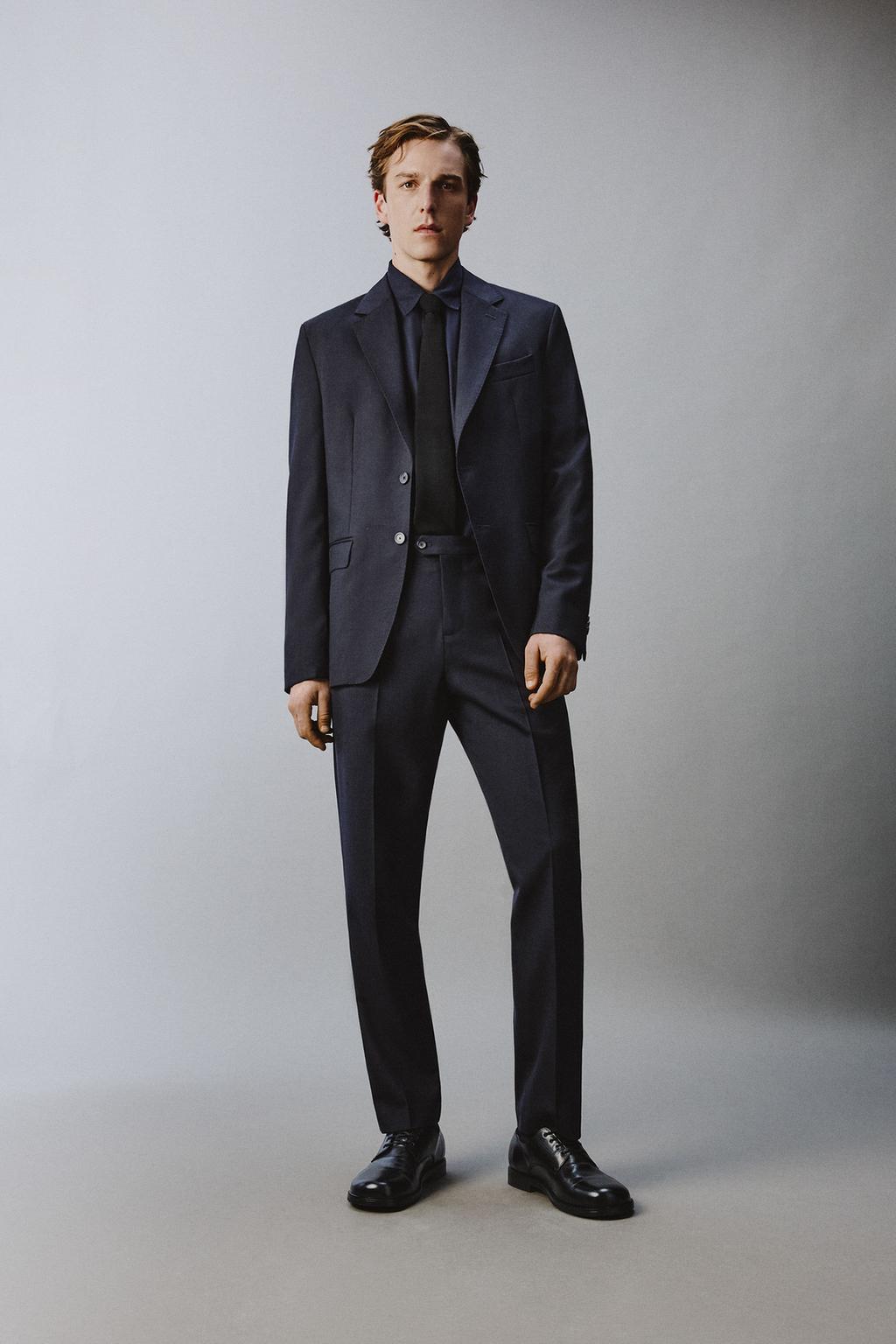 КОСТЮМНЫЕ БРЮКИ ИЗ 100% ШЕРСТИ