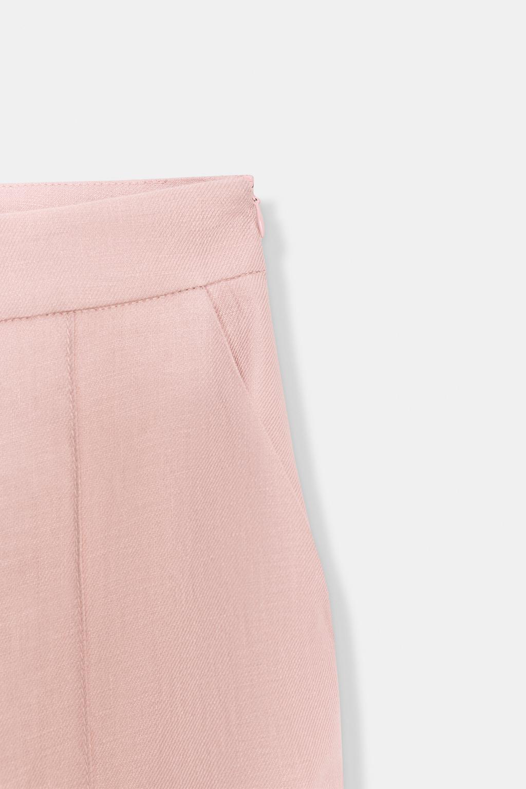 КОМПЛЕКТ ПРЯМЫХ БРЮК ИЗ 100% ЛЬНА