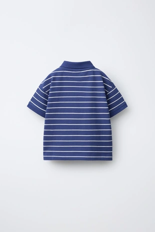 Поло в полоску