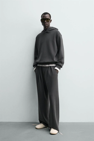 Худи с эффектом потертости Soft- Заказать в России