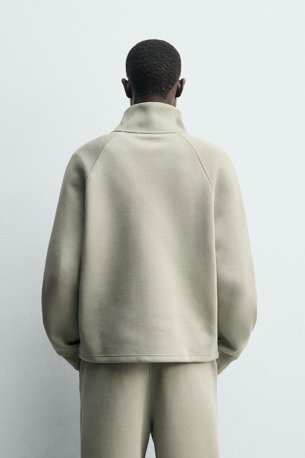 ТОЛСТОВКА ИЗ ИНТЕРЛОКА С МОЛНИЕЙ