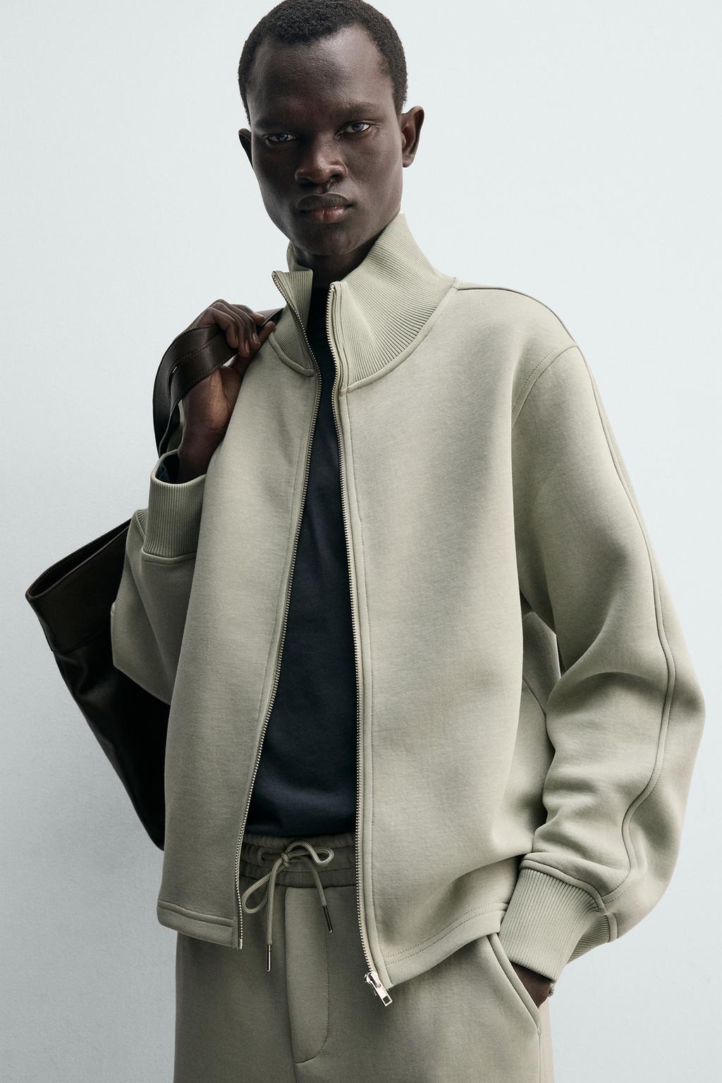 ТОЛСТОВКА ИЗ ИНТЕРЛОКА С МОЛНИЕЙ