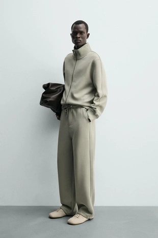 Толстовка из интерлока с молнией- Заказать в России