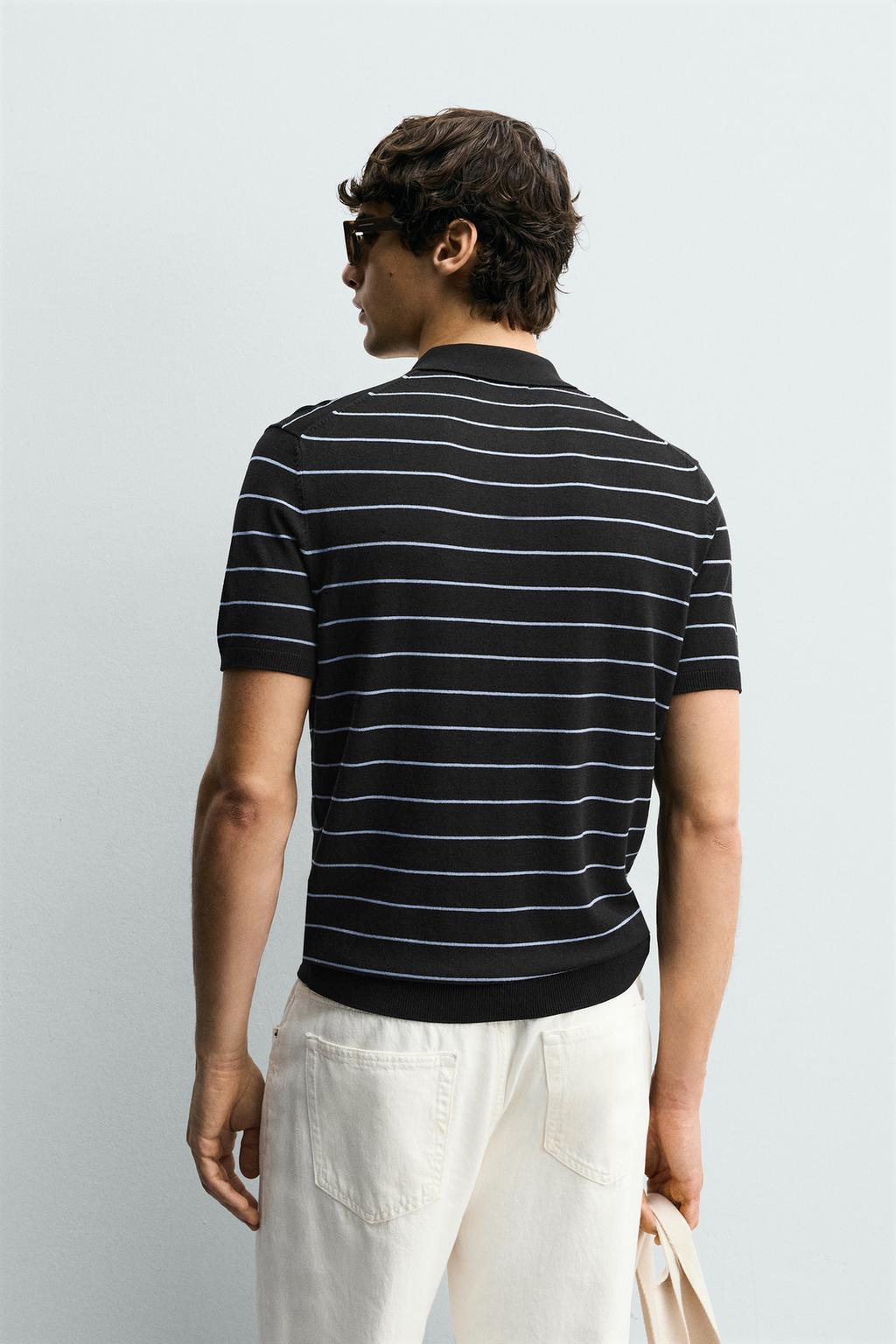 ТРИКОТАЖНОЕ ПОЛО КЛАССИЧЕСКОГО КРОЯ