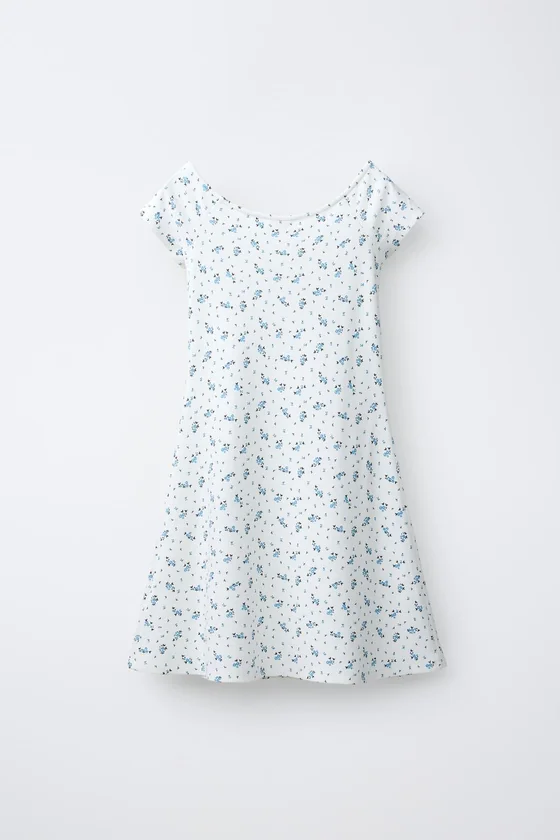 ПЛАТЬЕ ИЗ ТРИКОТАЖА «РОМА» С ПРИНТОМ