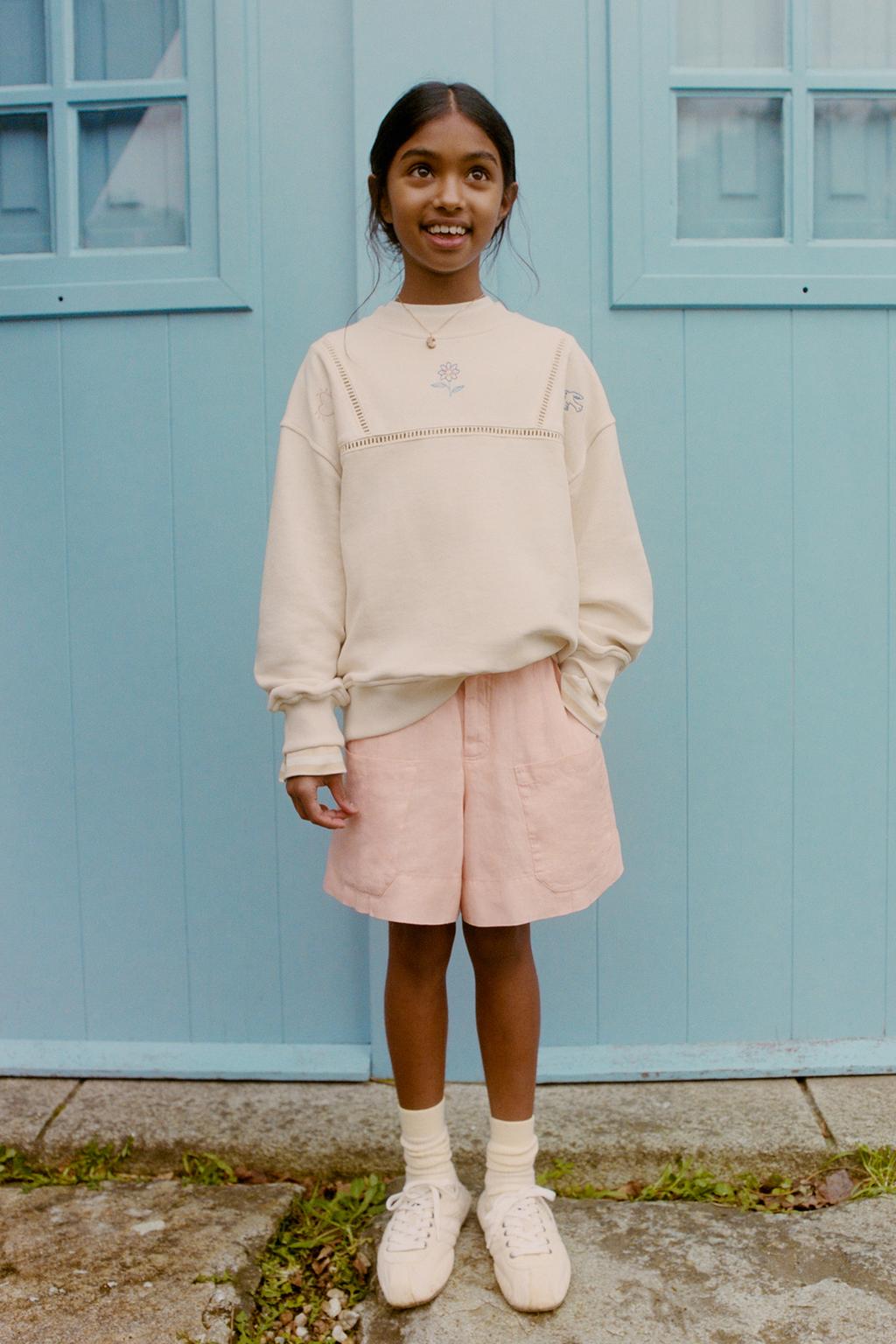 БЕРМУДЫ ИЗ 100% ЛЬНА С КАРМАНАМИ