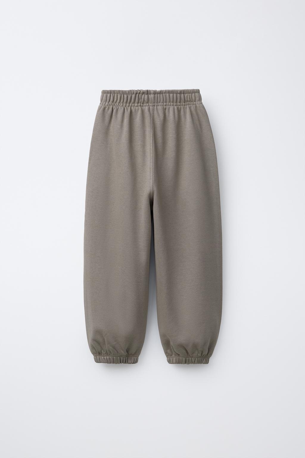 ФЛИСОВЫЕ БРЮКИ BALLOON С ТЕКСТОМ