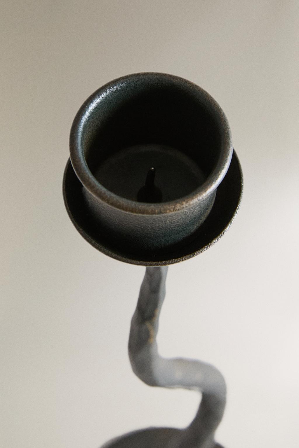 Свеча вавилон железный подсвечник