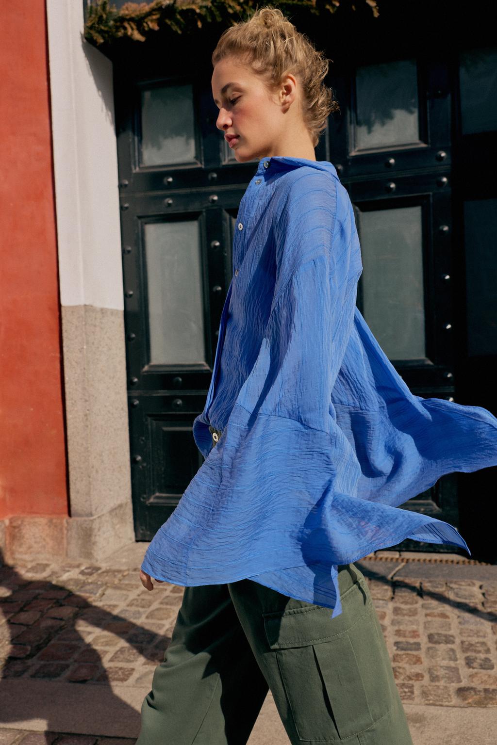 РУБАШКА В ПОЛОСКУ С БАНТАМИ