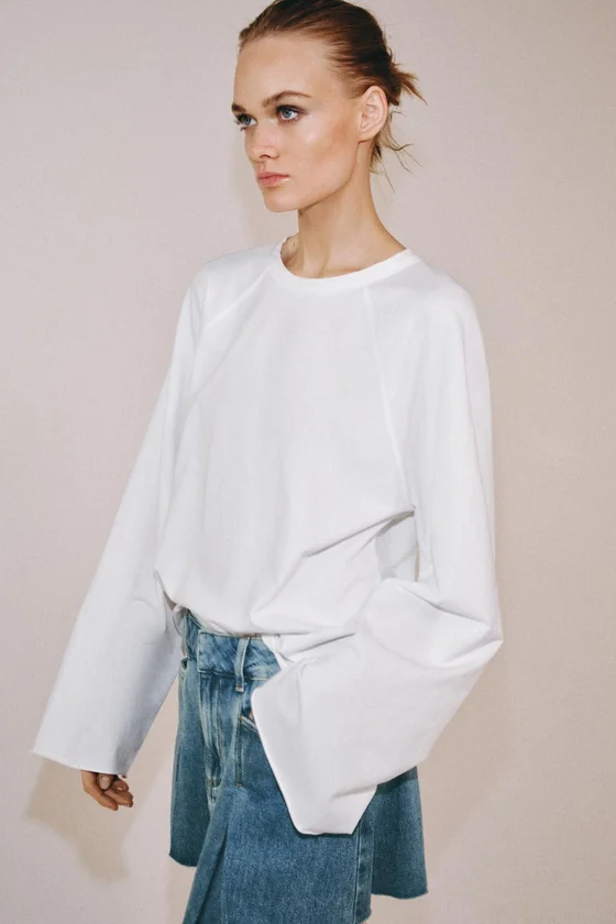КОРОТКАЯ ДЖИНСОВАЯ ЮБКА — коллекция Zara «ZW»