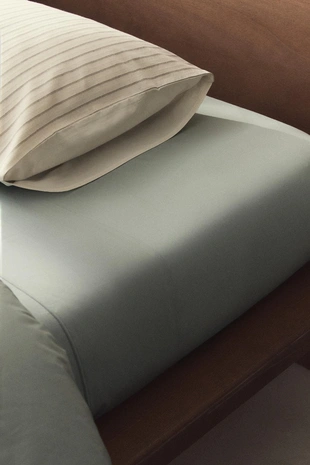 Простынь на резинке из перкаля | 40 см- Заказать в России