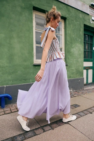 Юбка-накидка миди