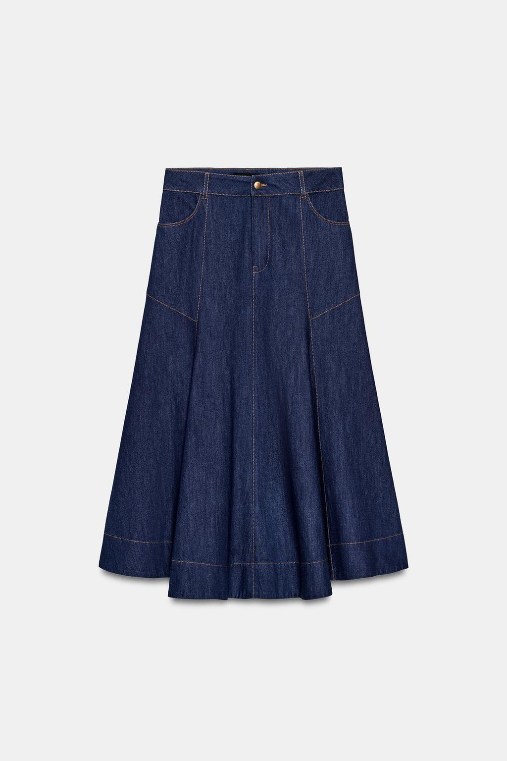 ЮБКА МИДИ РАСКЛЕШЕННАЯ