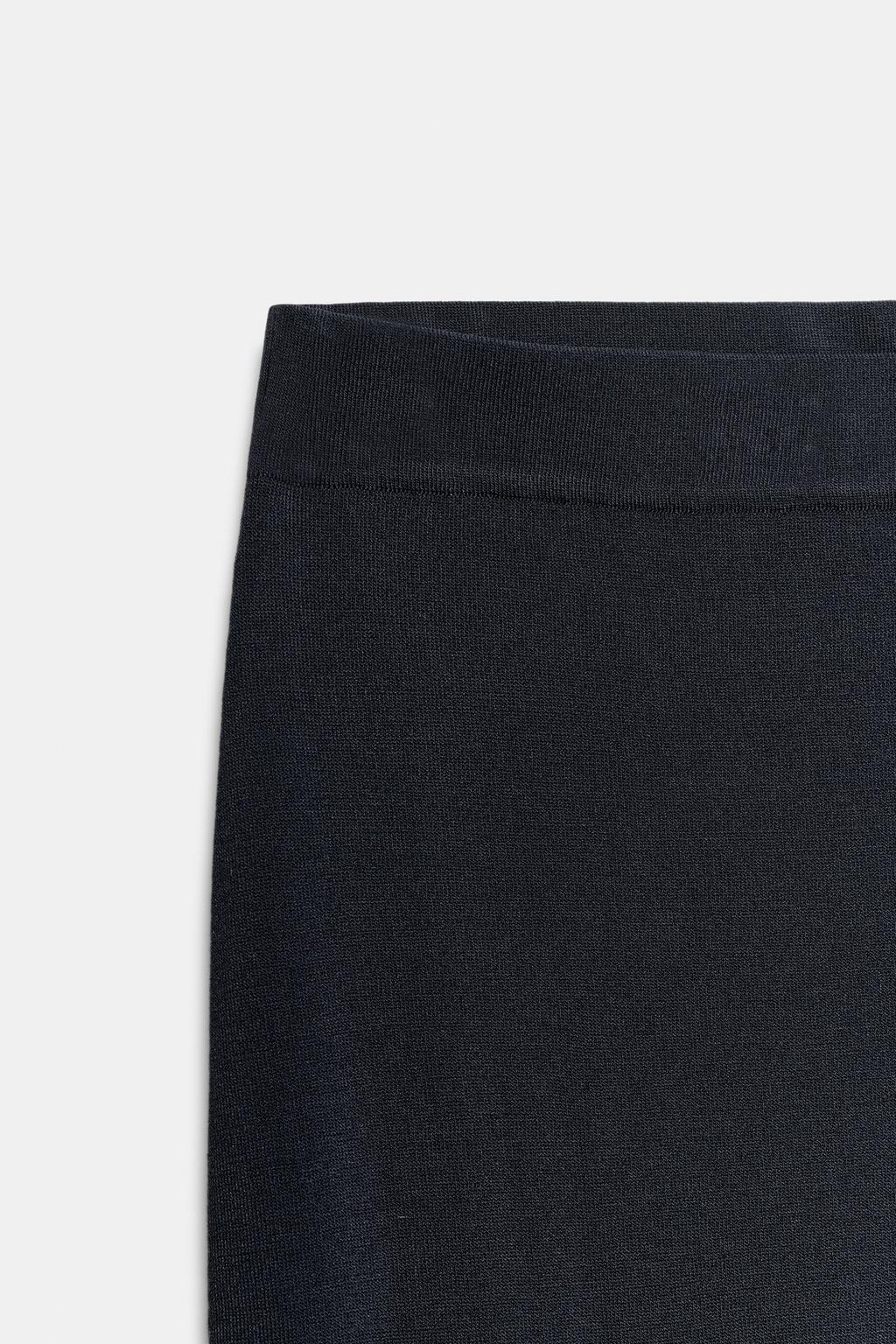 ЮБКА МИДИ ИЗ ТОНКОГО ТРИКОТАЖА