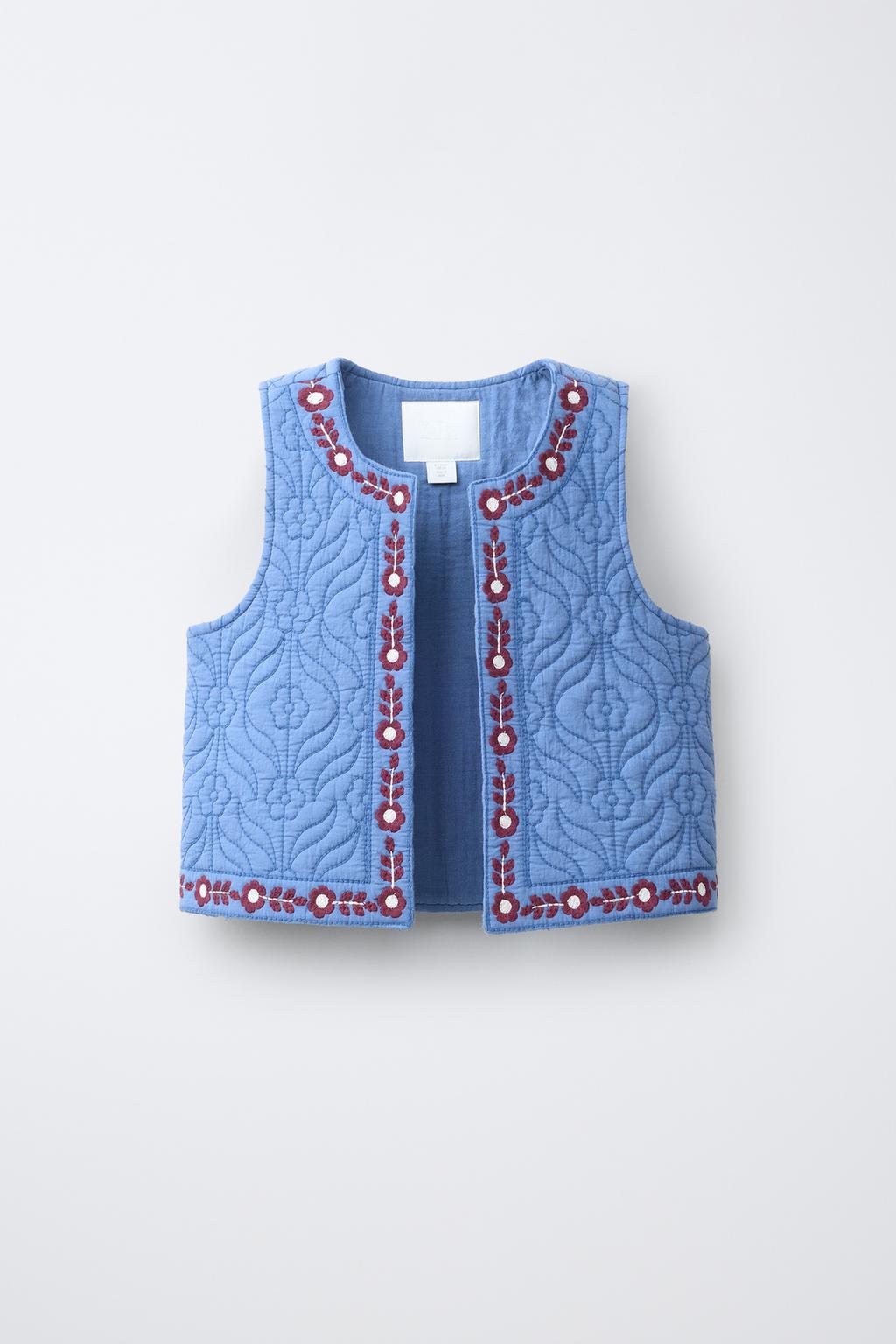 ЖИЛЕТ С ВЫШИВКОЙ