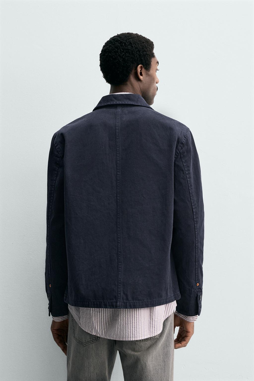 ДЖИНСОВАЯ КУРТКА-РУБАШКА КЛАССИЧЕСКОГО КРОЯ