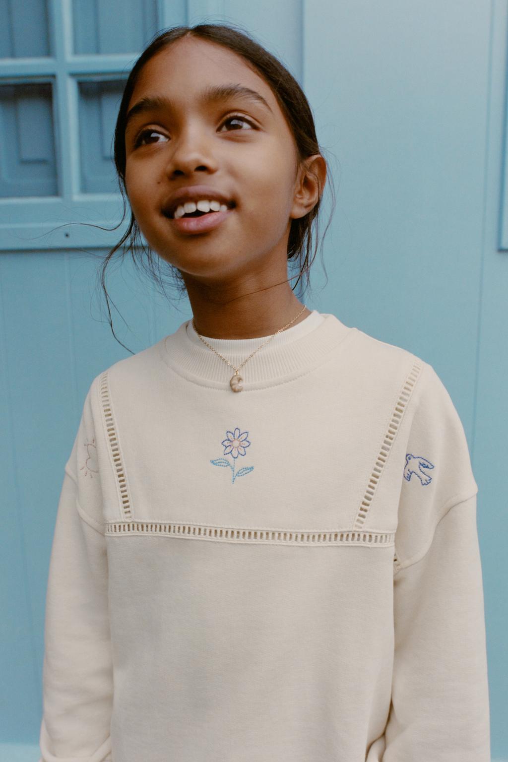 ТОЛСТОВКА С ВЫШИВКОЙ